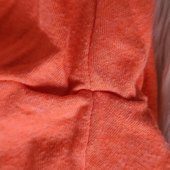 American Eagle heathered orange graphic print tee Size: LT - Picture 10 of 13